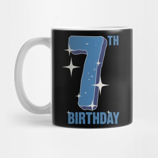 7th birthday for boys Mug